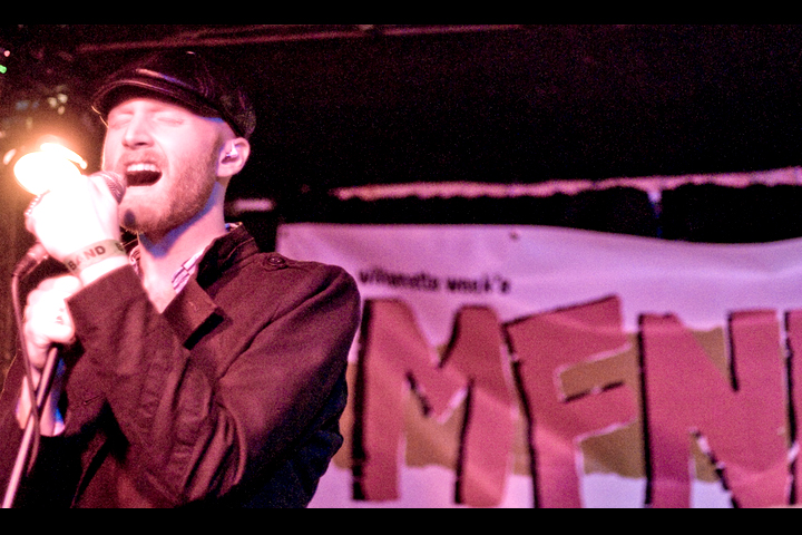 Logan Lynn performing with "Cars & Trains" at MFNW 2009